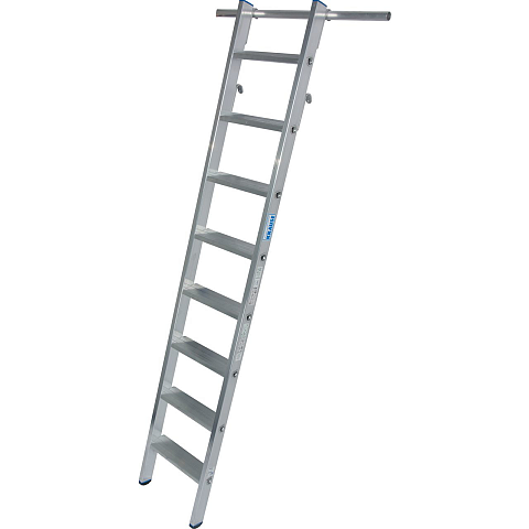 Krause 125187 Leiter Hakenleiter Aluminium