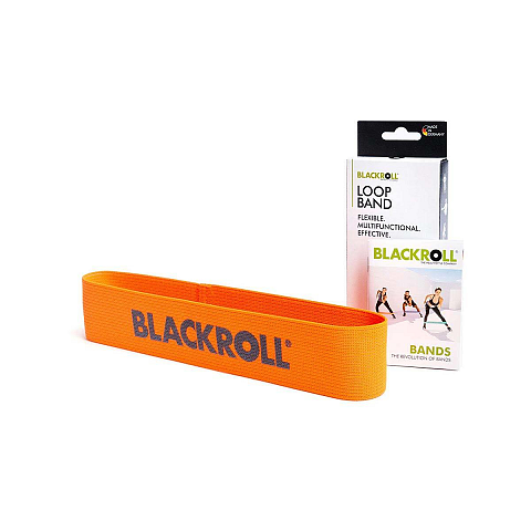 Blackroll Loop Light Übungsband Leicht Textil Orange