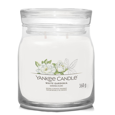 Yankee Candle White Gardenia Wachskerze Zylinder Weiß 1 Stück(e)