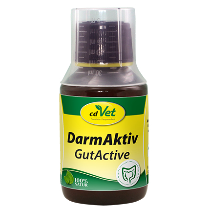cdVet Naturprodukte DarmAktiv Hund & Katze 100 ml Katze / Hund Flüssigkeit