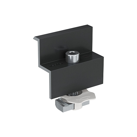 Fischer 513854 Schraubzwinge Endklemme 4 cm Schwarz