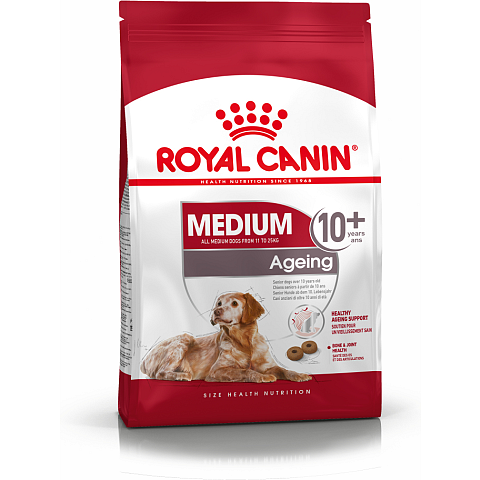 Royal Canin Medium Ageing 10+ 15 kg Senior Geflügel, Reis