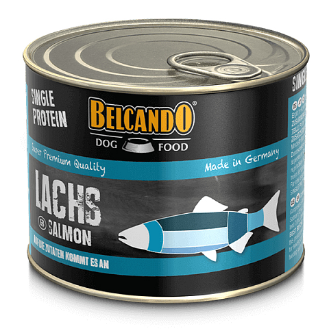 Belcando 512245 Hunde-Dosenfutter Lachs Adult 200 g