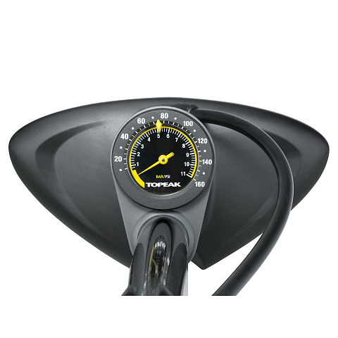 Topeak JoeBlow Max HP Schwarz Boden-Luftpumpe