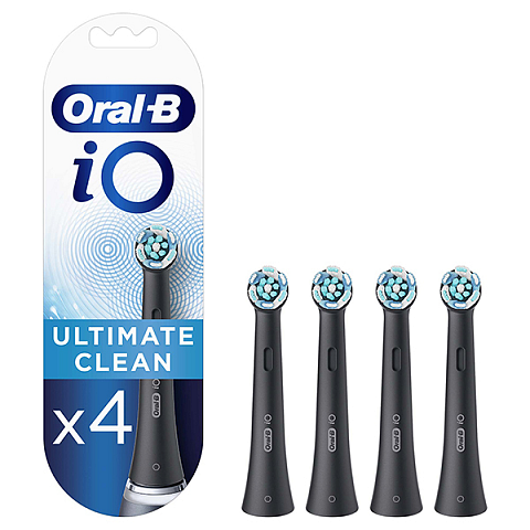 Oral-B iO Ultimate Clean 4210201342809 Elektrischer Zahnbürstenkopf 4 Stück(e) Schwarz