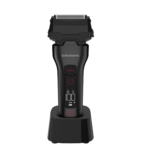 Grundig MS 9330 Folienschaber Trimmer Schwarz, Rot