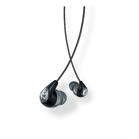 Shure SE112-GR Kopfhörer Kabelgebunden im Ohr Anrufe/Musik Schwarz, Grau