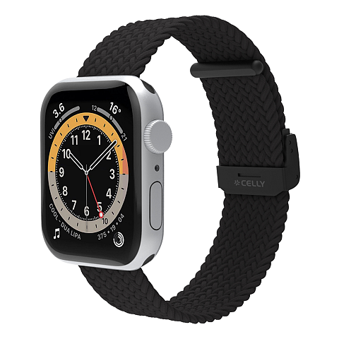 Celly WBANDBRAIDEDBK Uhrenteil/-Zubehör Uhrenarmband