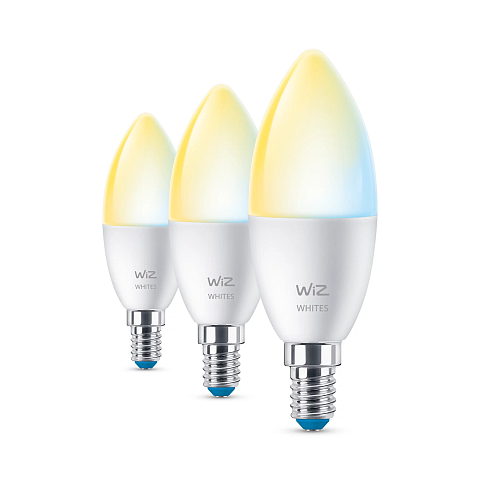 WiZ Kerze 40 W C37 E14 x3