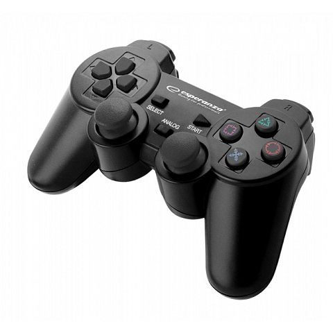 Esperanza TROOPER Schwarz USB 2.0 Gamepad Analog / Digital PC, Playstation 3