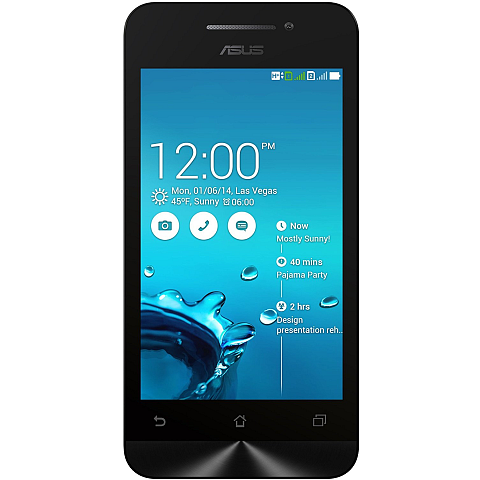 ASUS ZenFone 4 A400CXG 10,2 cm (4") Dual-SIM Android 4.3 3G 1 GB 8 GB 1600 mAh Blau