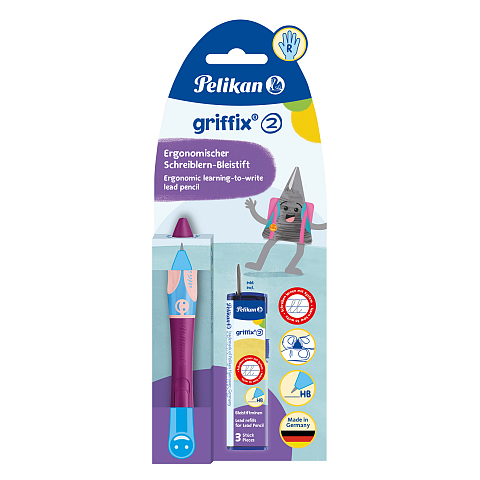 Pelikan griffix® Bleistift für Rechtshänder, Sweet Berry