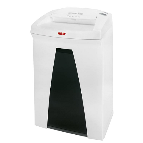 HSM SECURIO B22 - 1,9 x 15 mm Aktenvernichter Partikelschnitt-Zerkleinerung 57 dB 24 cm Weiß