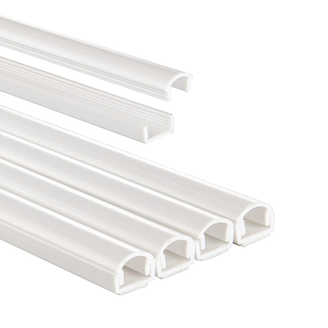 Hama 00220980 Kabel-Organizer Universal Kabelkanal Weiß 4 Stück(e)