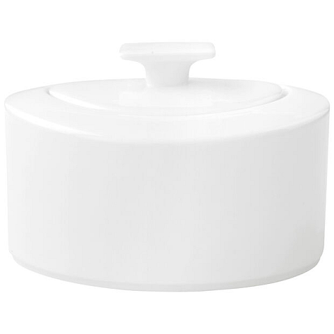 Villeroy & Boch Modern Grace Zuckerdose Weiß Porzellan