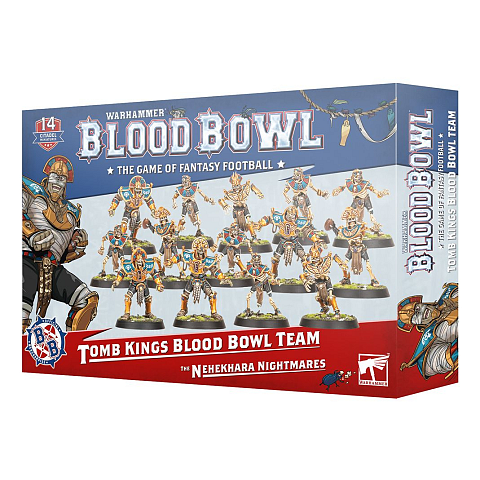 Games Workshop Gruftkönige-Team für Blood Bowl: Die Nehekhara Nightmares