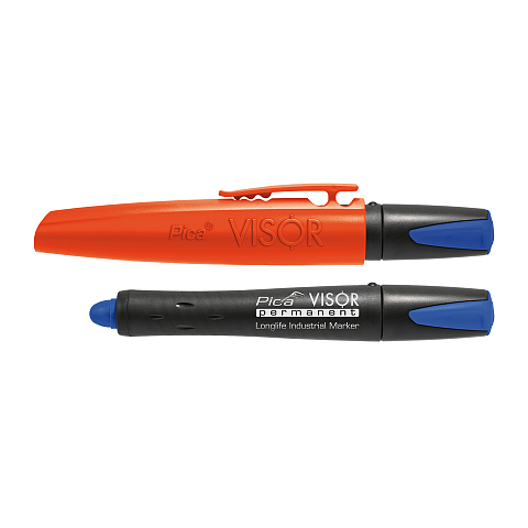 Pica-Marker VISOR Permanent-Marker Breite Spitze Blau 1 Stück(e)