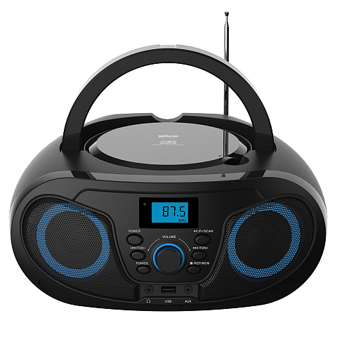 Silva Schneider MPC 25.4 USB schwarz Tragbarer CD-Player