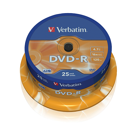 Verbatim 43667 4,7 GB DVD-R 25 Stück(e)