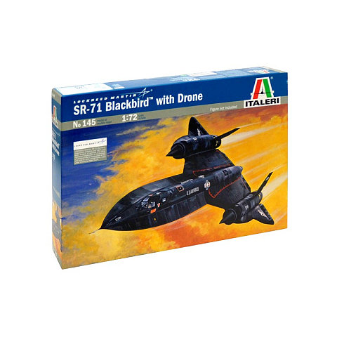 Italeri SR - 71 Blackbird Aerostat-Modell Montagesatz 1:72