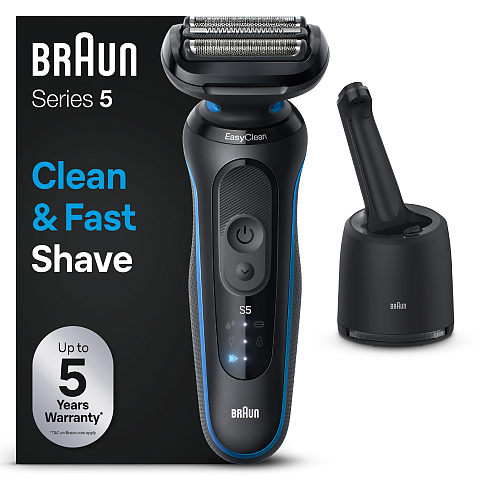 Braun Series 5 52-B7000cc Folienschaber Trimmer Schwarz
