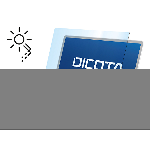 DICOTA Privacy Filter 2-way 35,6 cm (14") Laptop Rahmenloser Blickschutzfilter