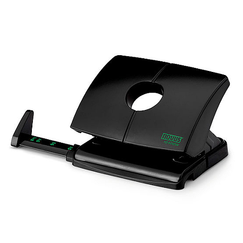 Novus 025-0636 Locher 16 Blätter Schwarz