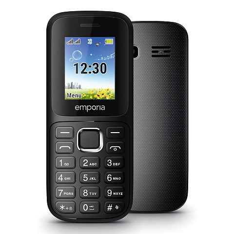 Emporia emporia313 4,5 cm (1.77") 64,6 g Schwarz Seniorentelefon