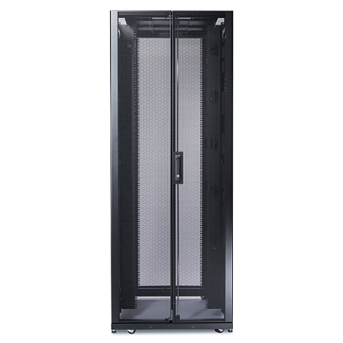 APC NetShelter SX 42U 750mm Wide x 1200mm Deep Enclosure Freistehendes Gestell Schwarz