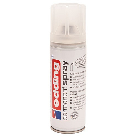 Edding Permanent Spray Acrylfarbe 200 ml Farblos Sprühdose