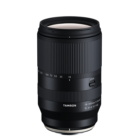 Tamron 18-300mm F/3.5-6.3 Di III-A VC VXD, Sony E-Mount MILC/SLR Ultra-Tele-Zoomobjektiv Schwarz