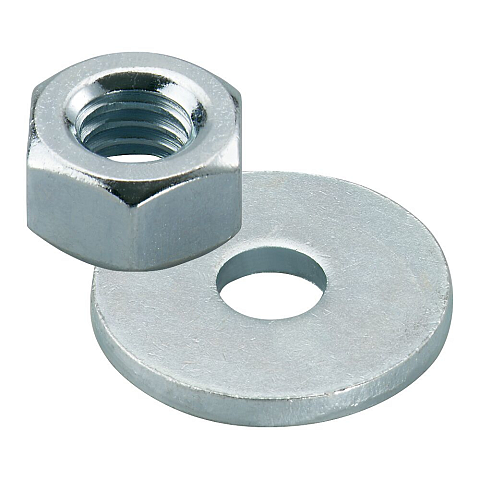 Fischer 510511 Mutter Sechskantmutter M12 25 Stück(e)