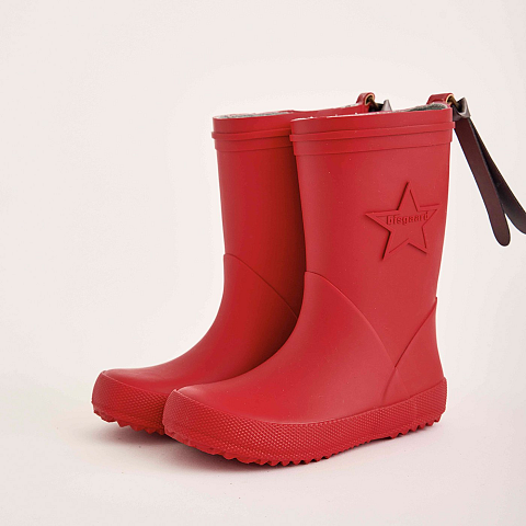 bisgaard Star Regenstiefel Unisex Rot