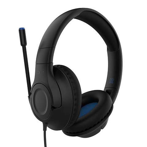 Belkin ENA011HQBK Kopfhörer & Headset Kabelgebunden Kopfband Gaming Schwarz
