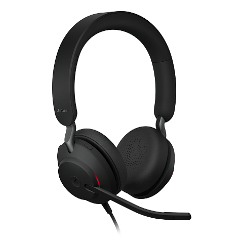 Jabra Evolve2 40 SE Kopfhörer Kabelgebunden Kopfband Anrufe/Musik USB Type-C / USB Type-A Schwarz