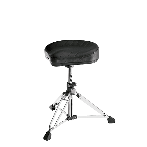 König & Meyer Gomezz Musikerhocker Schwarz, Chrom Gepolsterter Sitz