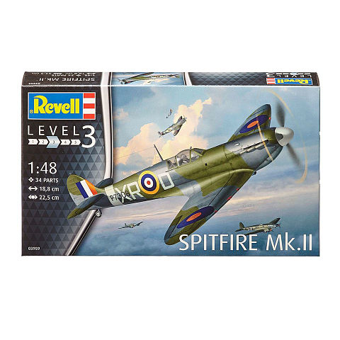 Revell Spitfire Mk.II Starrflügelflugzeug-Modell Montagesatz 1:48