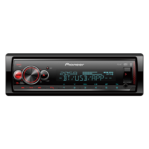 Pioneer MVH-S520DAB Auto Media-Receiver Schwarz 200 W Bluetooth