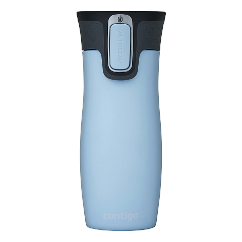 CONTIGO West Loop AUTOSEAL 470 ml Schwarz, Blau Edelstahl