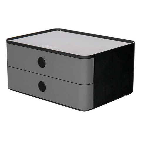 HAN 1120-19 Schubladenordnungssystem Acrylnitril-Butadien-Styrol (ABS) Graphit