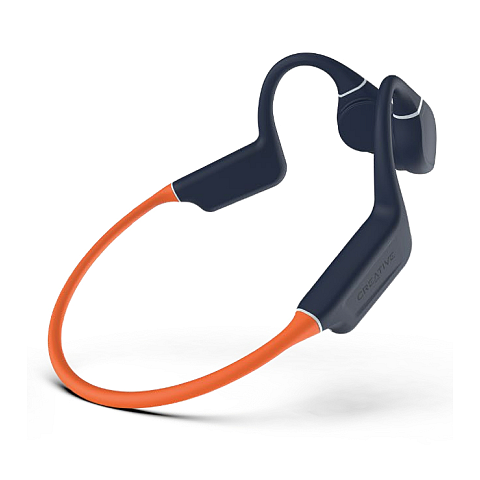 Creative Labs EF1081 Kopfhörer Kabellos Ohrbügel USB Typ-C Bluetooth Schwarz, Orange