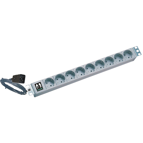 ONLINE USV-Systeme KG16A9SCH-RACK Spannungsschutz Grau 9 AC-Ausgänge 2 m