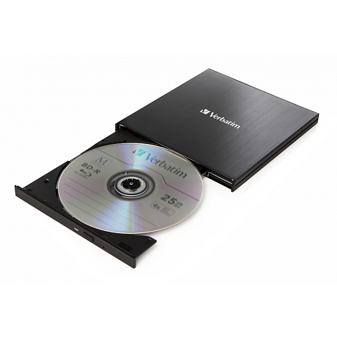 Verbatim 43889 Optisches Laufwerk Blu-Ray RW Schwarz
