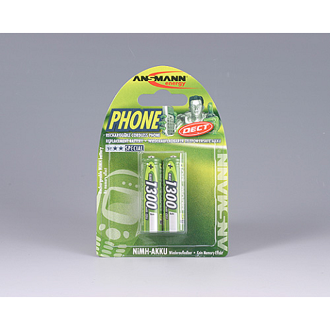 Ansmann 1.2 V rechargeable battery NiMH Nickel-Metallhydrid (NiMH)