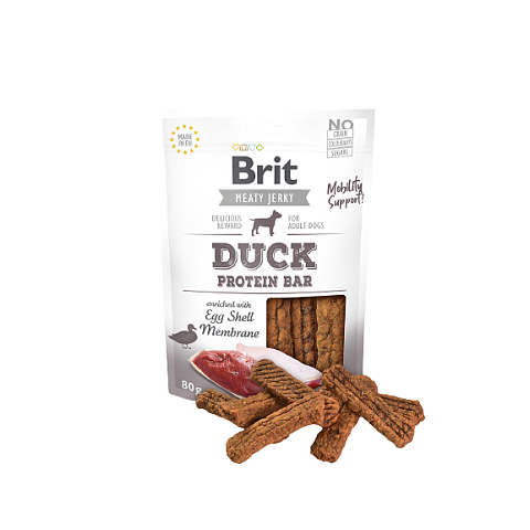 Brit Jerky Snack Hund Snacks Ente 80 g