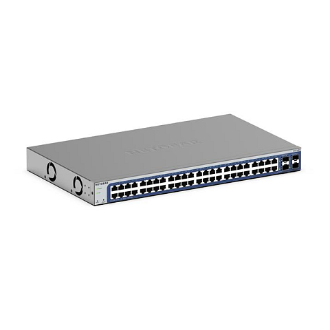 NETGEAR GS748Tv6 Managed L2/L3/L4 Gigabit Ethernet (10/100/1000) Schwarz, Grau
