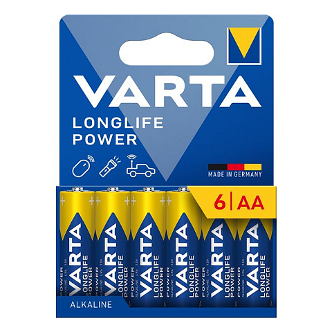Varta Longlife Power AA Einwegbatterie Alkali