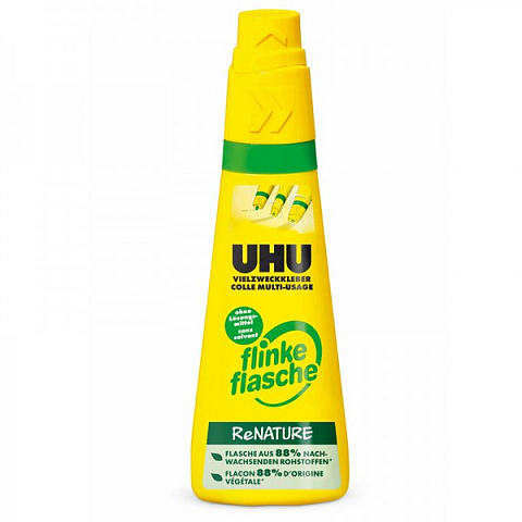 UHU Vielzweckkleber flinke Flasche Renature 100g