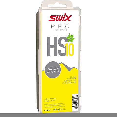 Swix HS10 Yellow Ski/Snowboard Gleitwachs