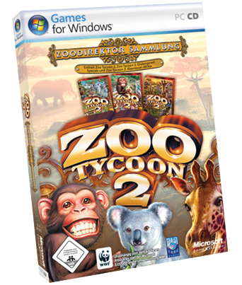 Microsoft Zoo Tycoon 2: Zoodirektor Sammlung, DE Deutsch PC